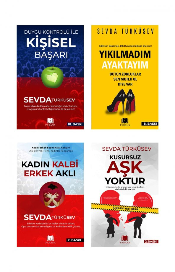 Sevda Türküsev Seti - 4 Kitap - 2924236871359