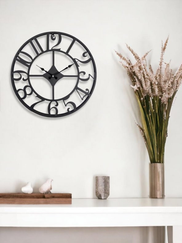 Galaxy DM40 Rakamlı Metal 40 cm Duvar Saati - Resim 2