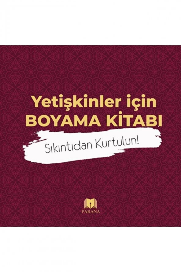 Yetişkinler Için Boyama Kitabı-mandala / Emine Yıldızgil / / 9786257234580