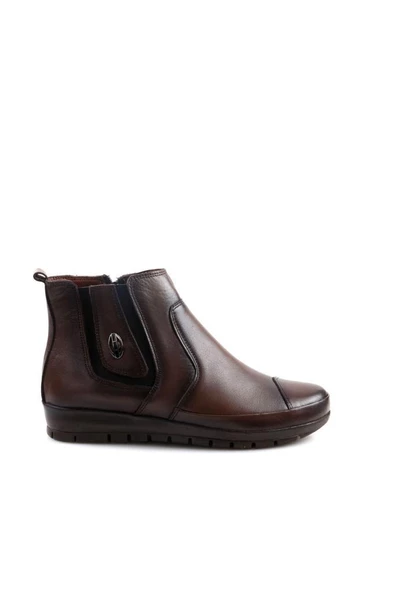 Scavia 02661 Orto Pedik Kadın Anne Hakiki Deri Bot - 8