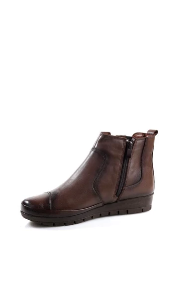 Scavia 02661 Orto Pedik Kadın Anne Hakiki Deri Bot - 9