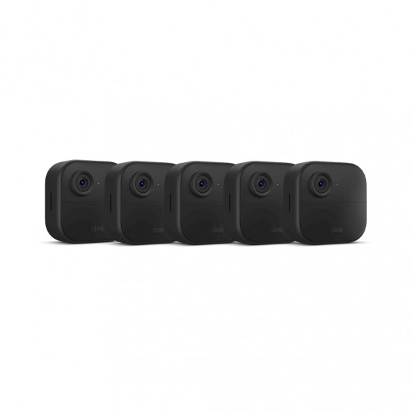 Blink Outdoor 4 (4. Nesil) Kablosuz HD Akıllı Güvenlik Kamerası - 5 Kamera Kit