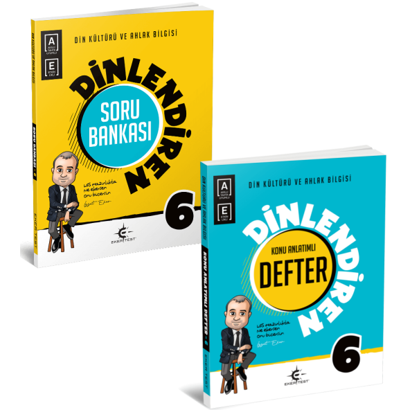 Eker Test 6 Sınıf Dinlendiren Defter Ve Soru Bankası Set 2 Kitap - 1