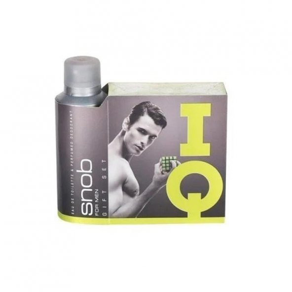 Snob IQ Erkek EDT Parfüm 100ML ve Deodorant 150ML Set