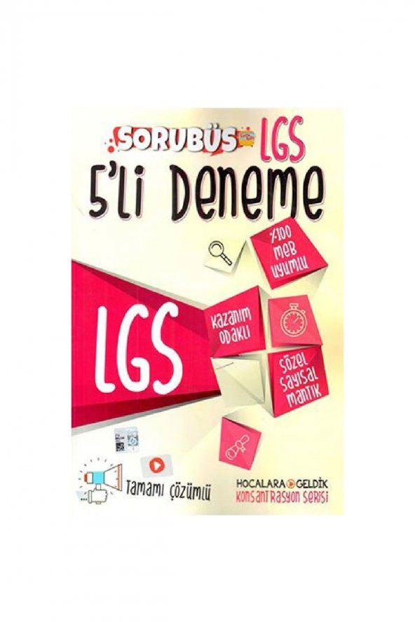Çözüm Yayınları 8.Sınıf  Konsantrasyon Denemeleri