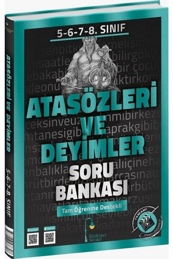 Edebiyat Sokağı Yayınları 8. Sınıf Atasözleri ve Deyimler Soru Bankası - 1
