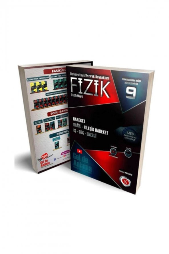 Karaağaç Yayınları Fizik Fasikülleri 9 Hareket - 1