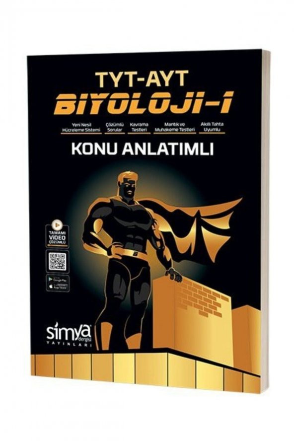 Simya Yayınları 12.Sınıf Biyoloji 2 TYT-AYT Konu Anlatım Kitabı