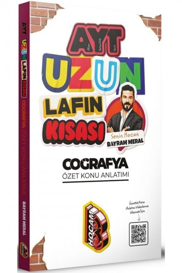Benim Hocam Yayınları AYT Uzun Lafın Kısası Coğrafya Özet Konu Anlatımı - 1
