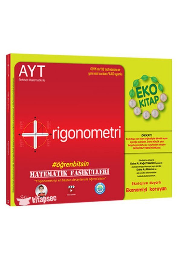 Tonguç Akademi AYT Matematik Fasikülleri-Trigonometri Eko