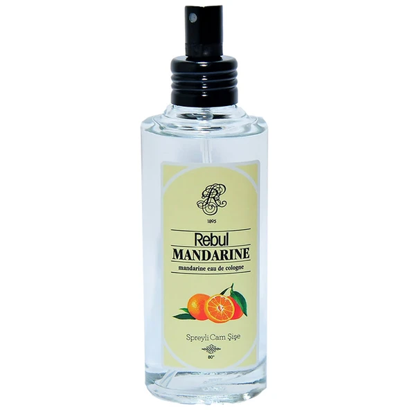 Mandalina Kolonyası 80 Derece Cam Şişe Sprey 100 ML ürün görseli 1