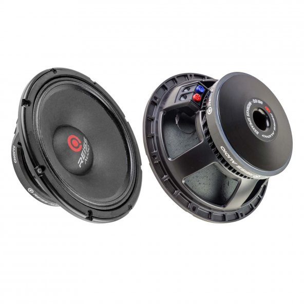 Reiss Audio RS-MB10Q 500 Watt max Power+250 Watt RMS Power+25cm Midbass Tekli Paket Halinde