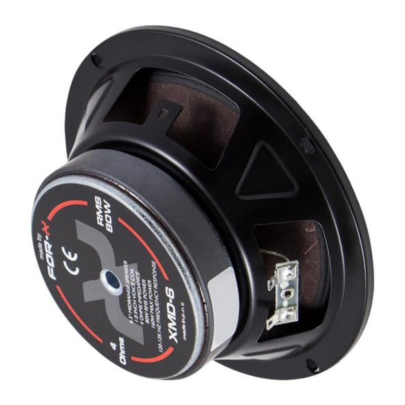 For-X XMD-6 6.5" 16Cm 160Watt + 80Watt RMS 4 OHM Midrange 2 Li Paket Halinde