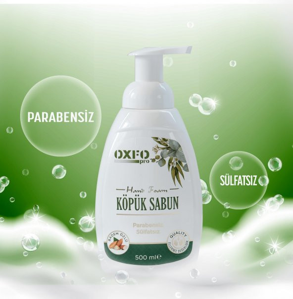 OXFOPRO PARABENSİZ VE SÜLFATSIZ CİLT DOSTU KÖPÜK POMPALI EL TEMİZLİK KÖPÜĞÜ 3LÜ EKONOMİK SET - 2