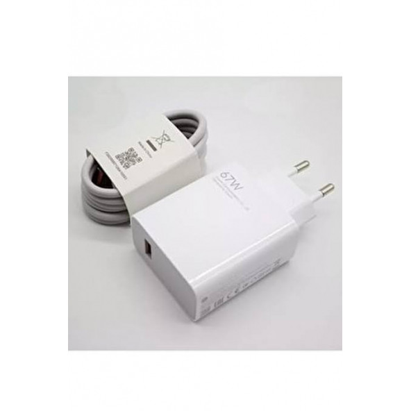 Xiaomi Redmi Note 11 Pro 67w Süper Hızlı Şarj Aleti Orijinal Adaptör Kablo ( Ithalatçı Garantili) Mdy-12-eh - 1
