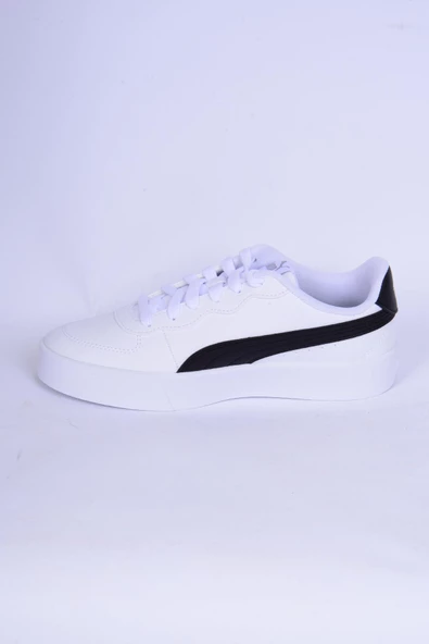 Puma 380147-02 Puma Skyle Clean Beyaz-Siyah Kadın Spor Ayakkabı - 3