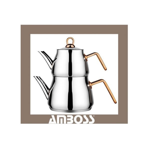 Amboss ORE-6312 Oregon Orta Boy Çaydanlık Bakır - 2