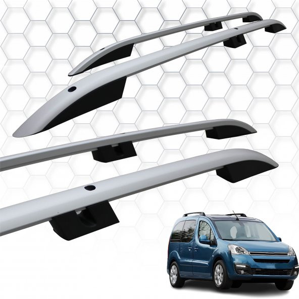 Citroen Berlingo (2008-2018) - Portbagaj - Orion - (Aluminyum) - (Mini Van-Kısa Şase)