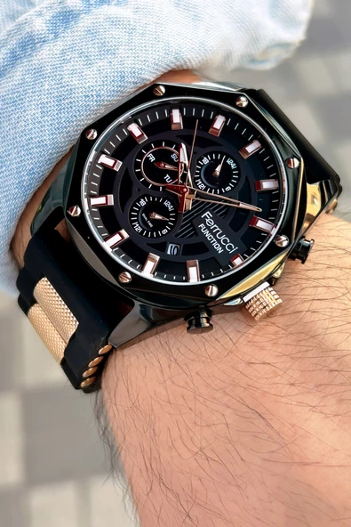 Ferrucci Function FC.13945TM.02 Erkek Kol Saati - Resim 3