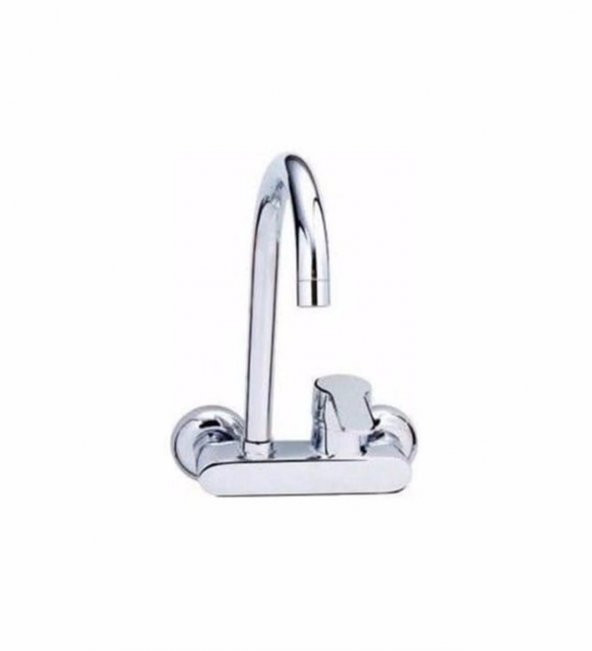 Duvardan Üstten Borulu Mix Aplik Batarya