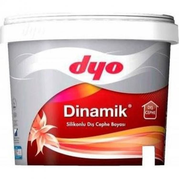 Dyo Dinamik Silikonlu Dış Cephe Boyası Beyaz 7.5 Lt. - 1