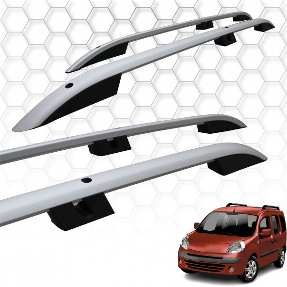 Renault Kangoo (2008+) - Portbagaj - Orion - (Aluminyum) - (Uzun Şase)