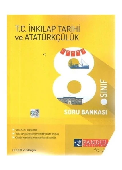 Pandül Yayınları 8. Sınıf İnkılap Tarihi ve Atatürkçülük Soru Bankası