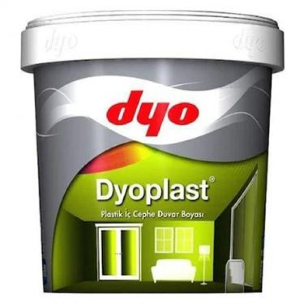 Dyo Dyoplast Plastik İç Cephe Boyası Siyah 2.5 Lt.