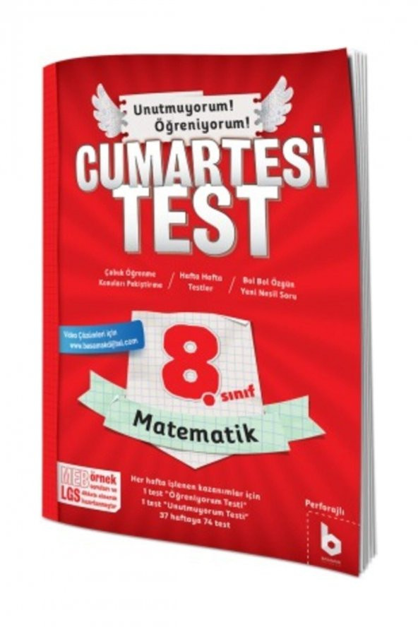 8. Sınıf LGS Matematik Cumartesi Test Basamak Yayınları