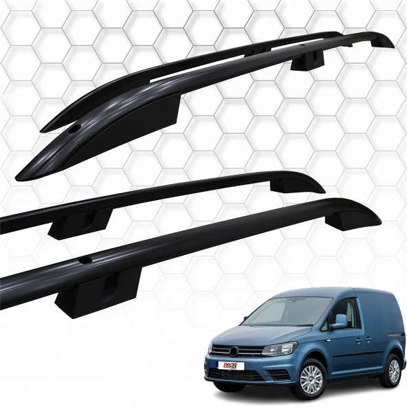 Volkswagen Caddy (2015-2020) - Portbagaj - Orion - (Aluminyum) - (Uzun Şase-Siyah)