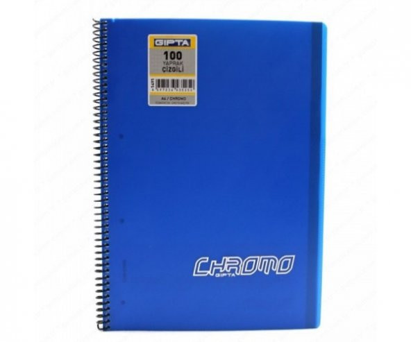 Gıpta Chromo Defter Sp.Pp Kap.A4-100 Yp.Çizgili