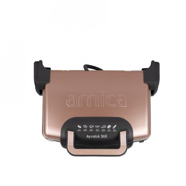 Arnica Gh26261 Ayvalık Stil Tost Makinesi Rose - 2