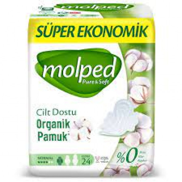 Molped Pure & Soft Normal 24Lü s.eko 4'lü Paket