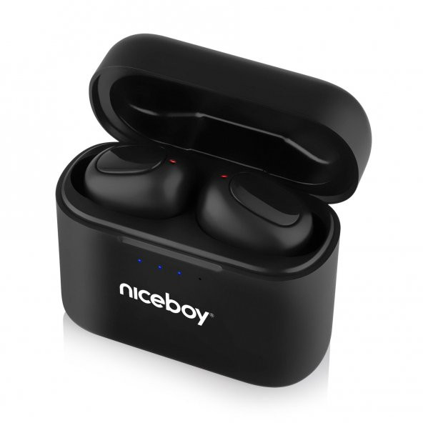 Niceboy HIVE Podsie 3 Siyah Kablosuz Bluetooth 5.1 35 Saat Pil Ömürlü Kulaklık - 4