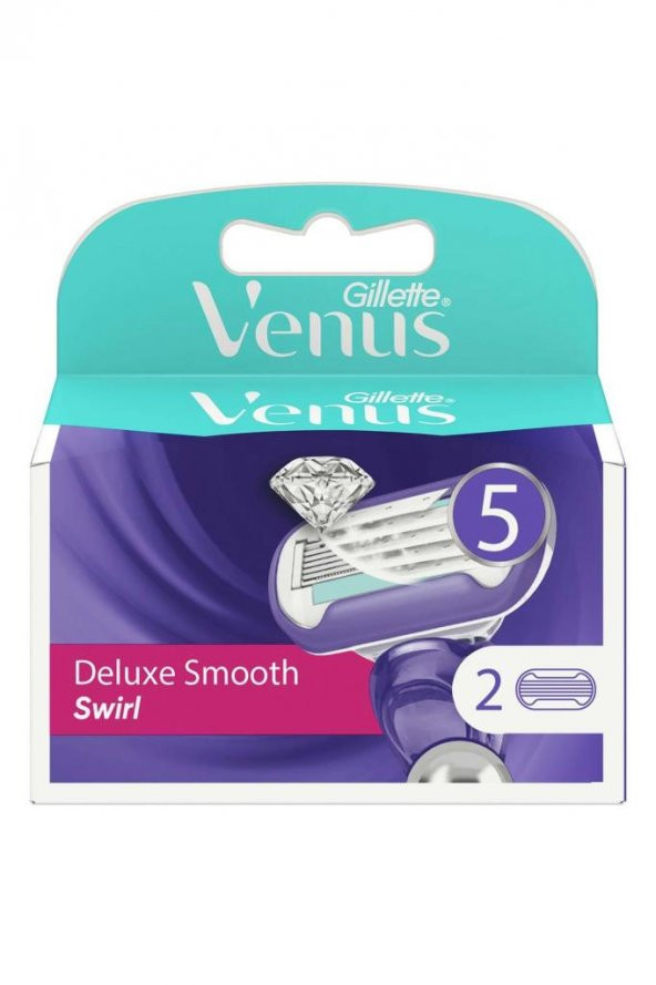 Gillette Venus Venus Swirl Extra Smooth Kadın Tıraş Bıçağı 2li 7702018427635 - 2