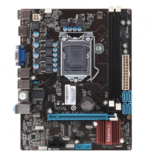 Turbox H55 Intel H55 1600 MHz DDR3 Soket 1156Pin Mini ITX Anakart