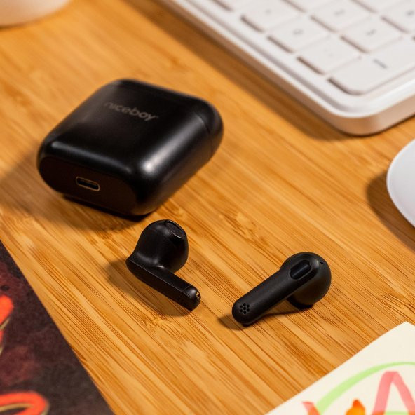 Niceboy HIVE Beans Siyah Bluetooth 5.0 Kulaklık - 3