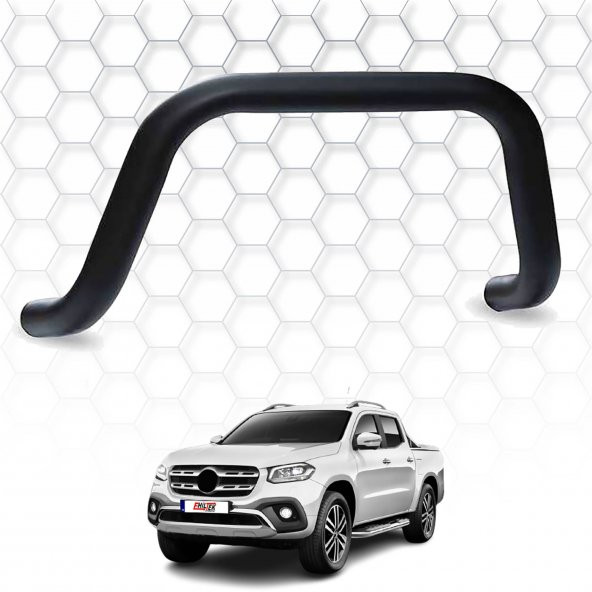 Mercedes X Serisi (2017+) - Ön Koruma - Pars - (Pickup-Q76-Siyah)