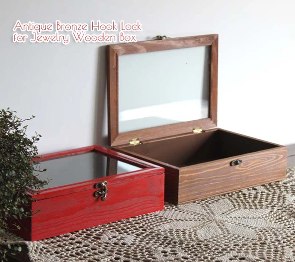 24x28mm Döküm Çanta ve Kutu Kilidi 2 Adet - 3