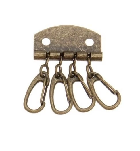 4 Kancalı Anahtarlık Tokası 1 Adet Deri El Aleti - 3