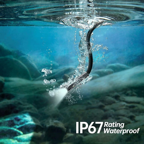 Teslong Üç Lensli Endüstriyel Borescope Muayene Kamerası - 5m Kablo - 4