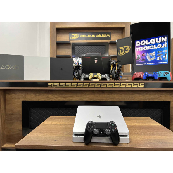 PlayStation 4 Slim Gri 1 TB Tek Kol  Playstation4 - ps4 - PS4 - Ps4 (İKİNCİ EL)