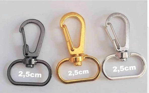 Gemici Model Papağan Anahtarlık Makrome Kancası 2 cm 5 Adet Deri Hobi Malzemesi - 8