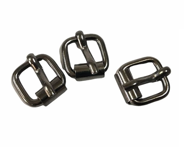 Makaralı Dilli Çanta Ayar Tokası, Saat tokası, Bileklik Kilidi 1 cm 5 Adet - 6