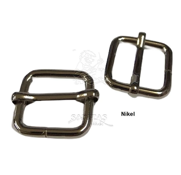 Ayar Tokası 2,5 cm 2 Adet (Leathercraft, Deri Hobi) - 4