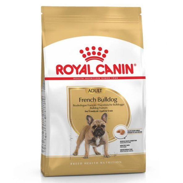 Royal Canin French Bulldog Adult Yetişkin Köpek Maması 3 Kg