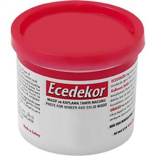 EceDekor Tamir Macunu Beyaz 200 Gr.