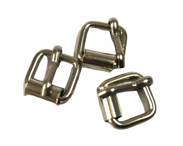 Makaralı Dilli Çanta Ayar Tokası, Saat tokası, Bileklik Kilidi 1 cm 5 Adet - 5