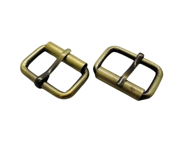 Makaralı Dilli Ayar Tokası 3 cm 2 Adet (Leathercraft, Deri Hobi) - 7