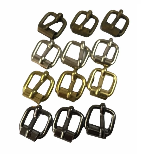 Makaralı Dilli Çanta Ayar Tokası, Saat tokası, Bileklik Kilidi 1 cm 5 Adet - 2